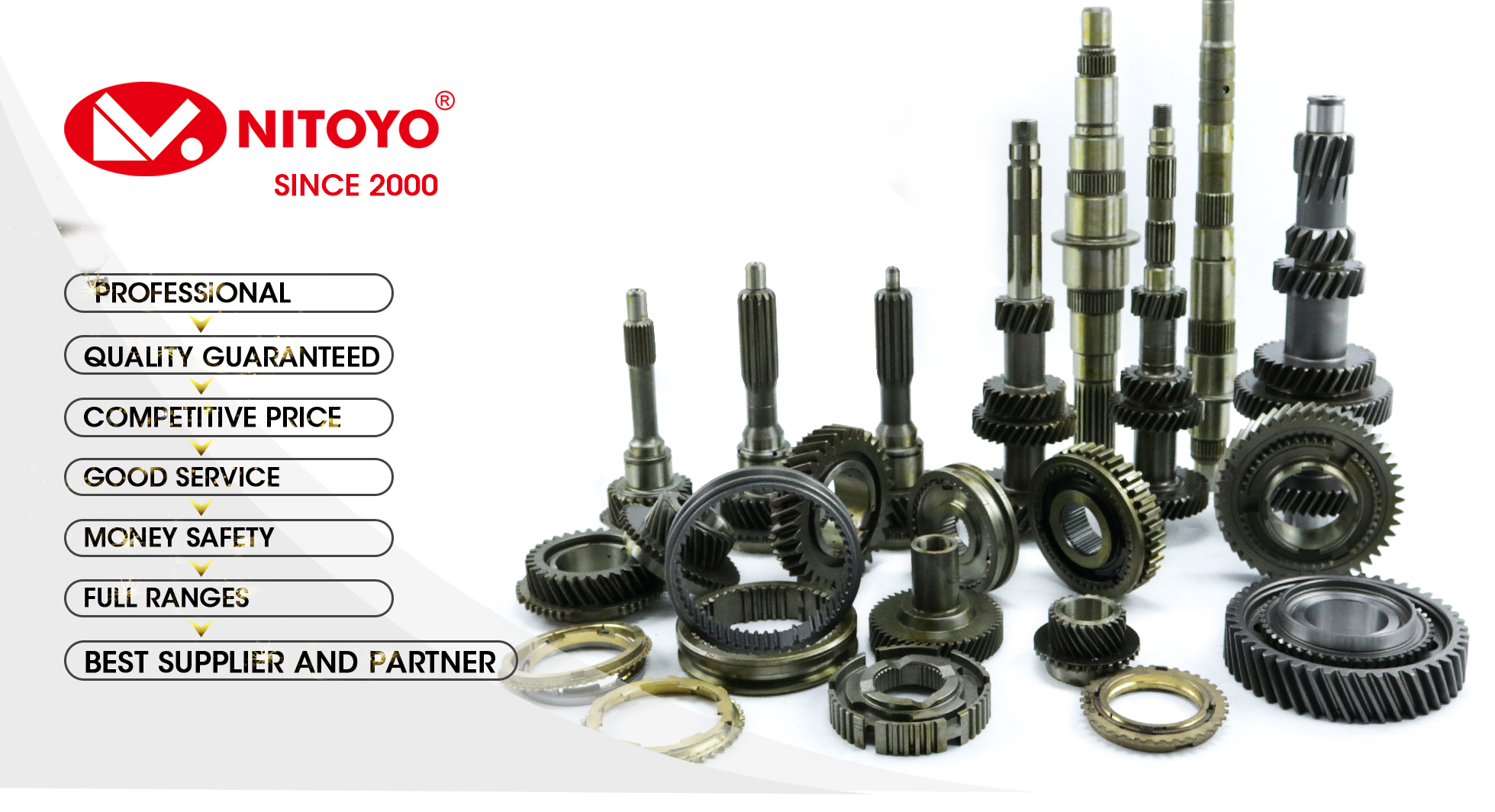 Transmission 2nd Gears 33033-36090 Used For Toyota Rino Hino Dutro