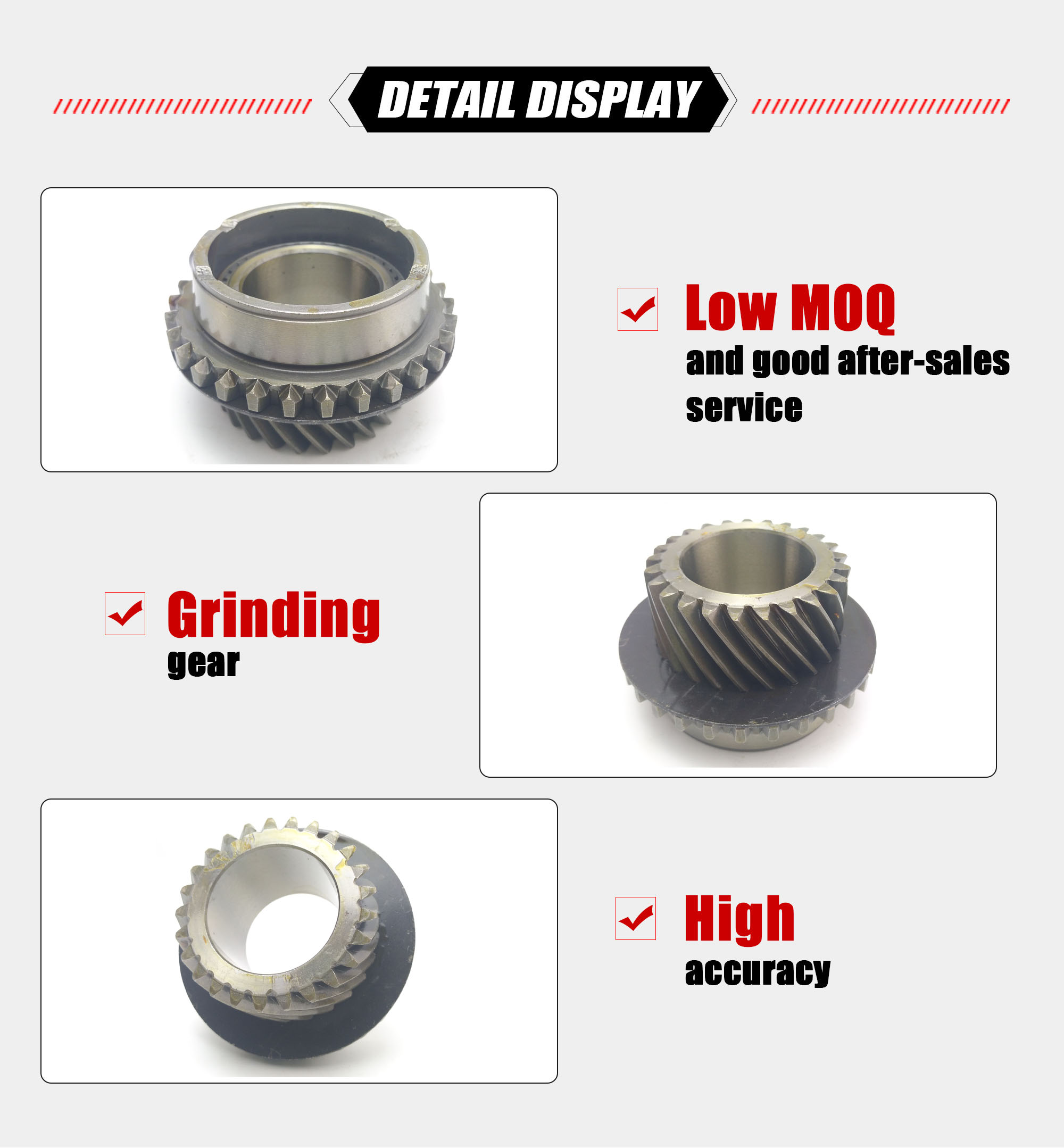 5TH GEAR 8-94161-912-1 USED FOR ISUZU DMAX 4JA1/TFR54
