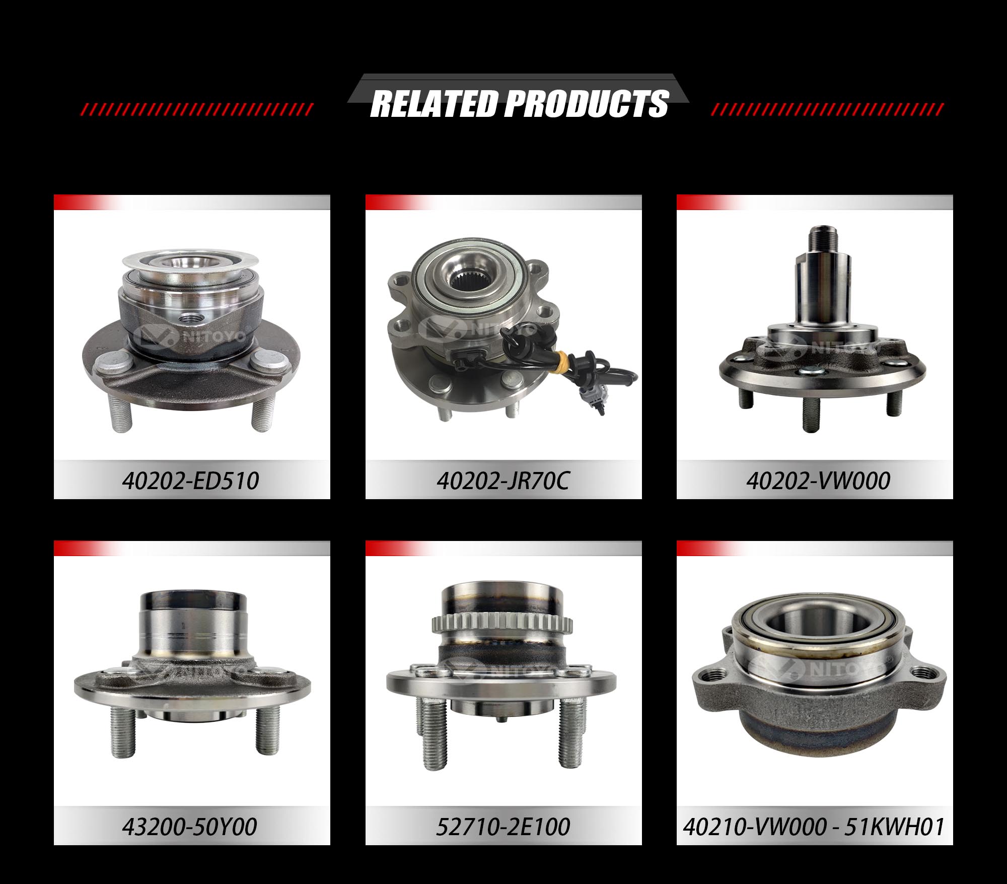 40202-ED510 Wheel Hub Used For Nissan Tiida