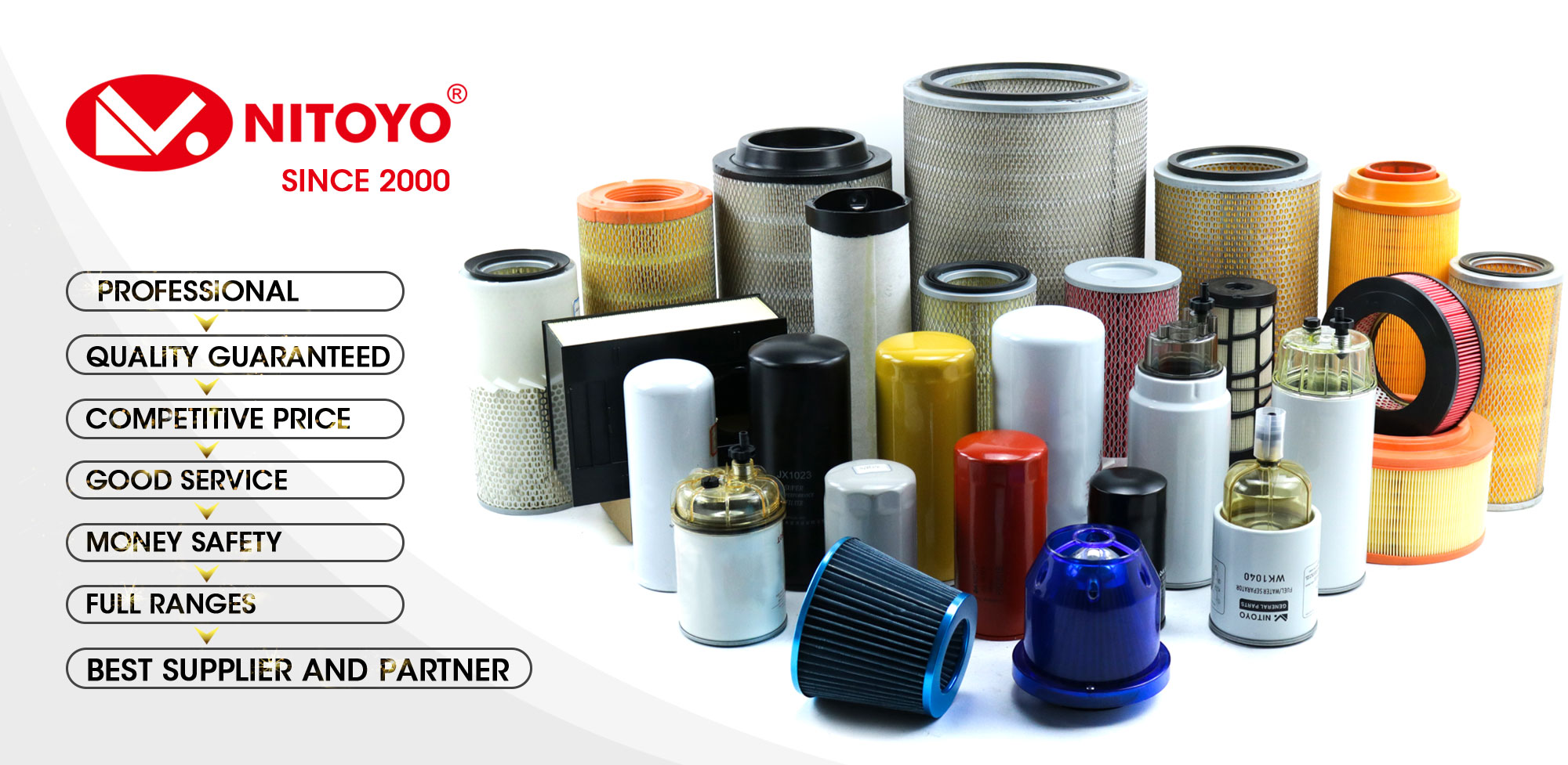 Oil filter 90915-03001 used for Toyota Corolla