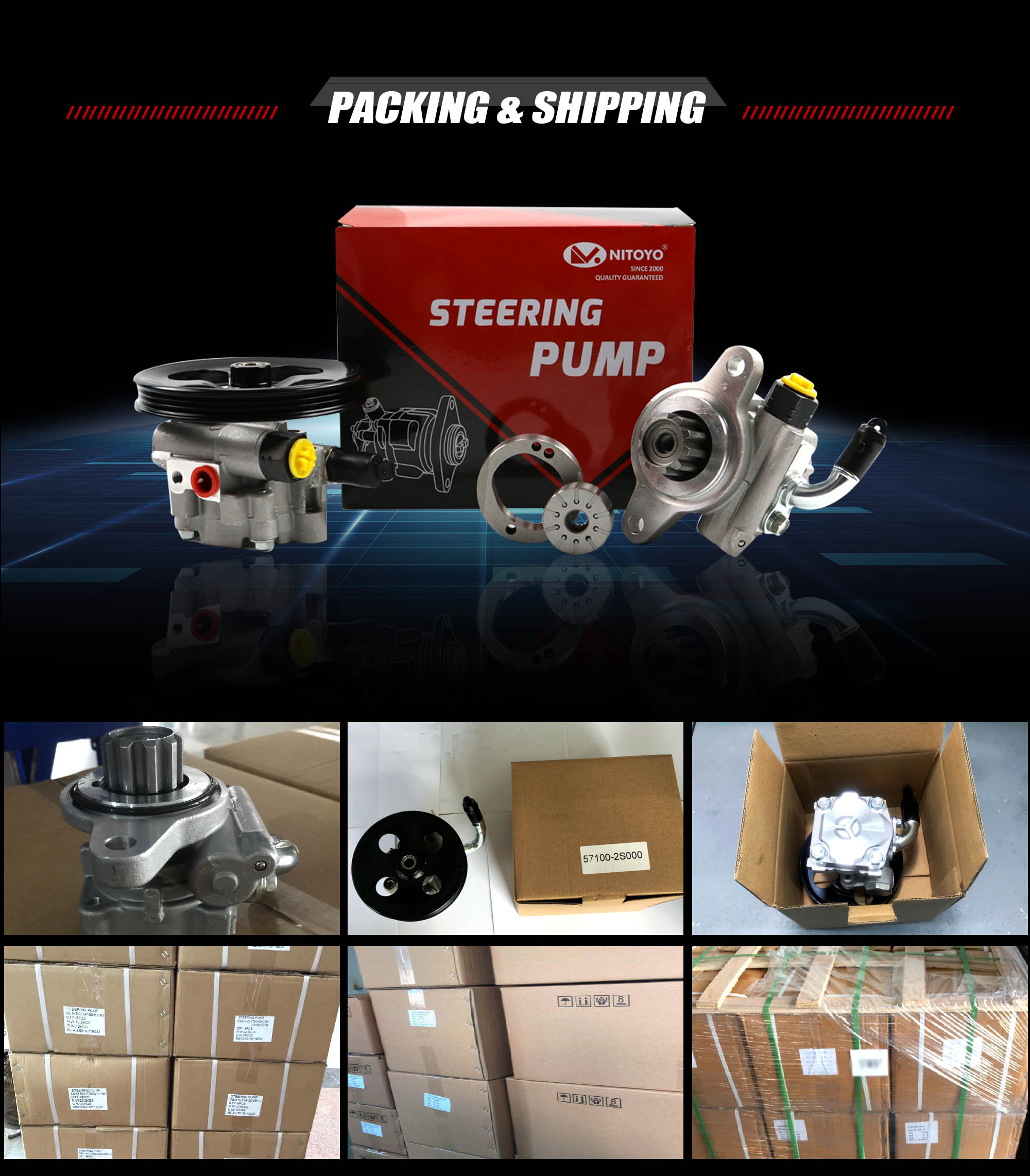 0024664801 Power Steering Pump Used For Mercedes Benz Vito 108D