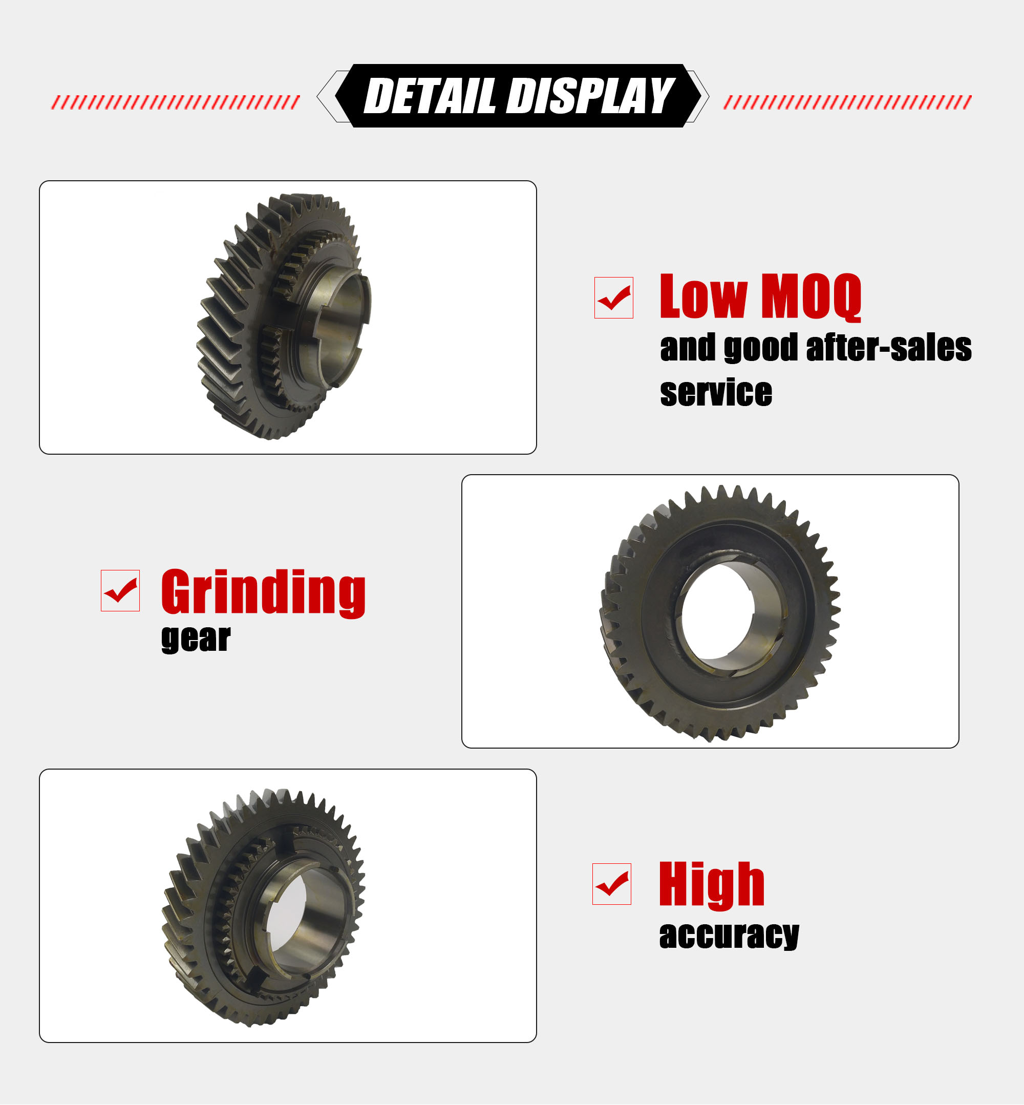 Transmission 2ND Gear 33424-37010 Used For TOYOTA Rino W04D