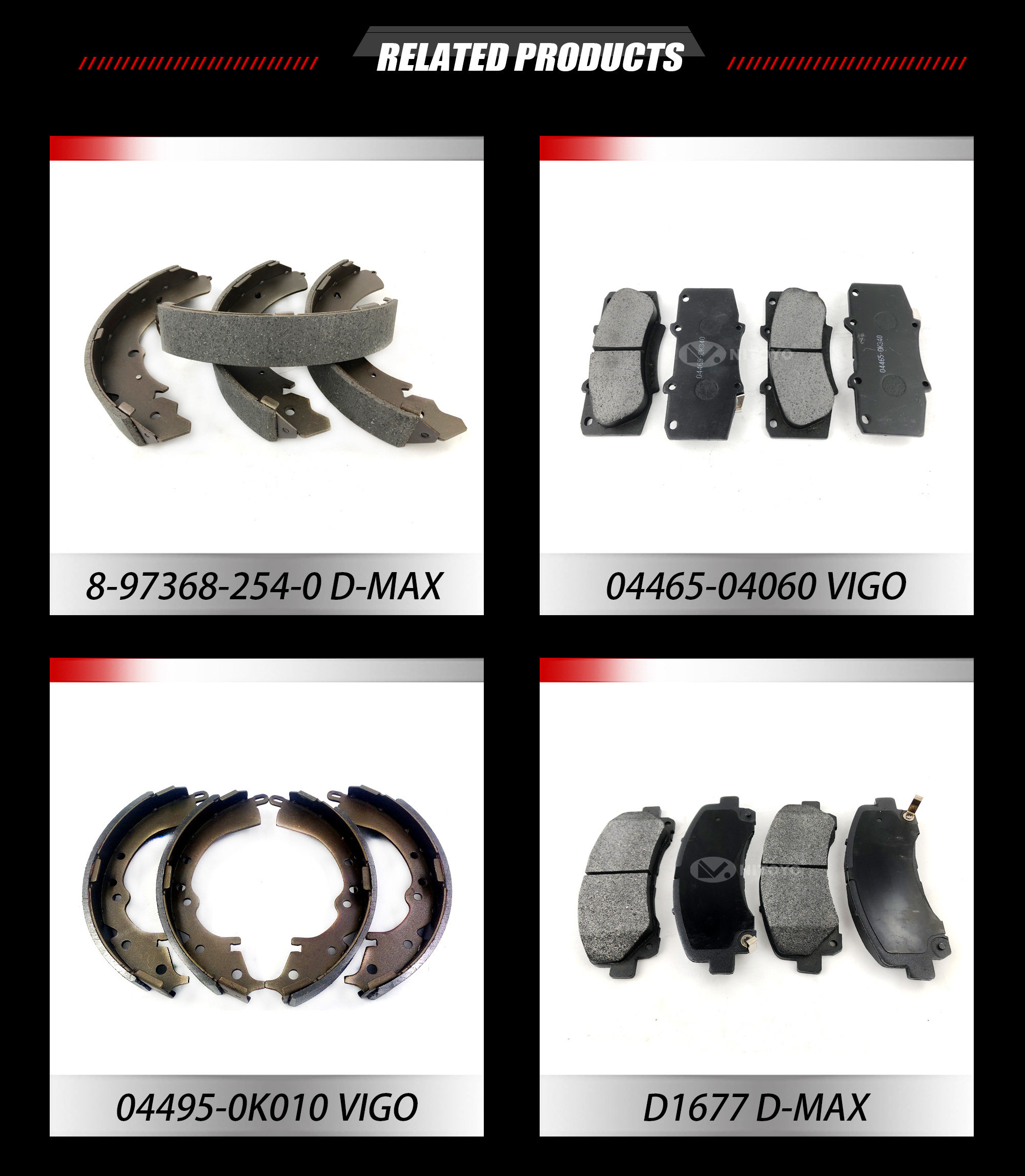 Brake Shoe K2358 Used For Toyota  Allion
