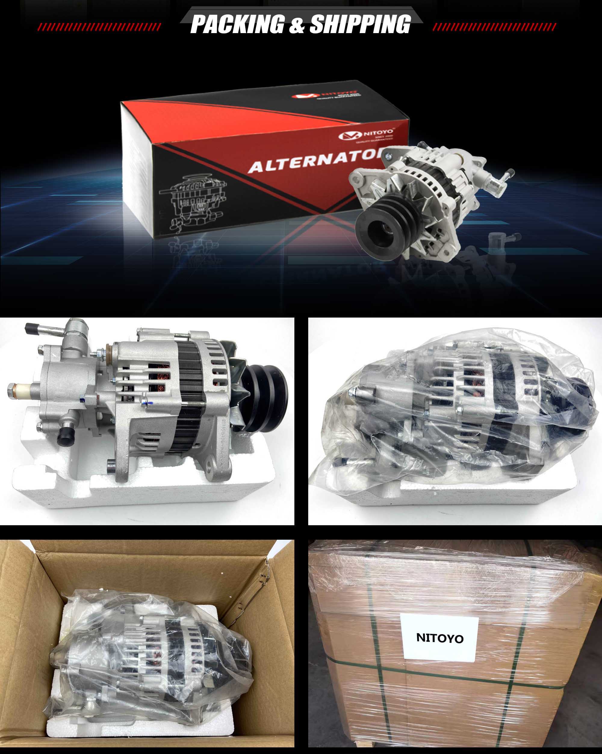24V 35A A2T72286 Alternator Used For Mitsubishi Canter 6D14 