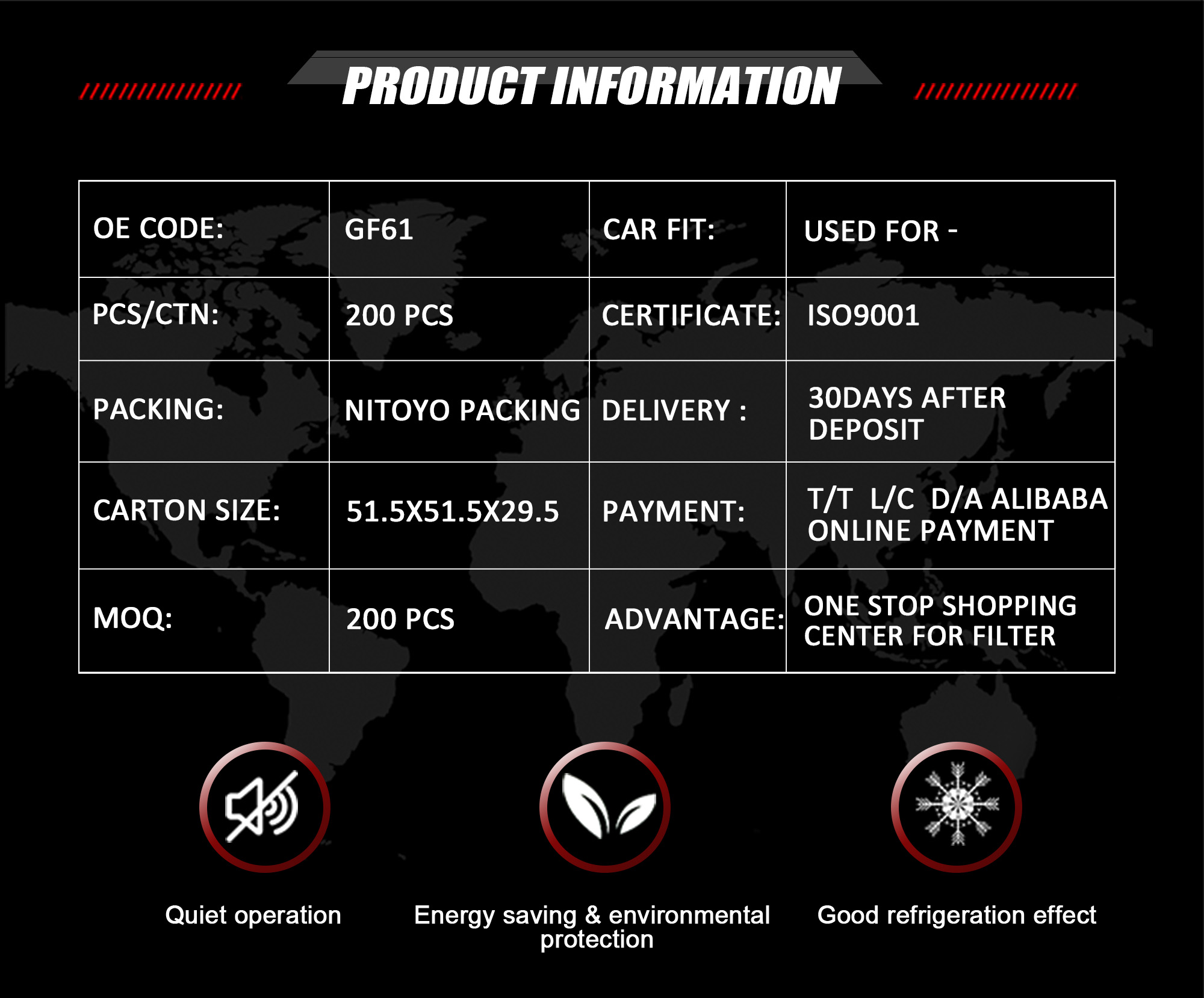 GF61 Fuel Filter