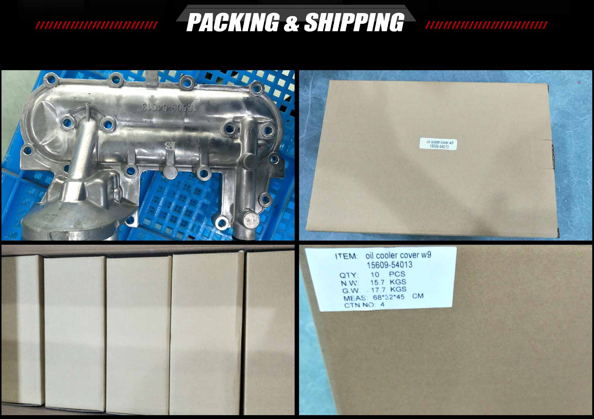 Oil Cooler Cover Used For Mazda T3000