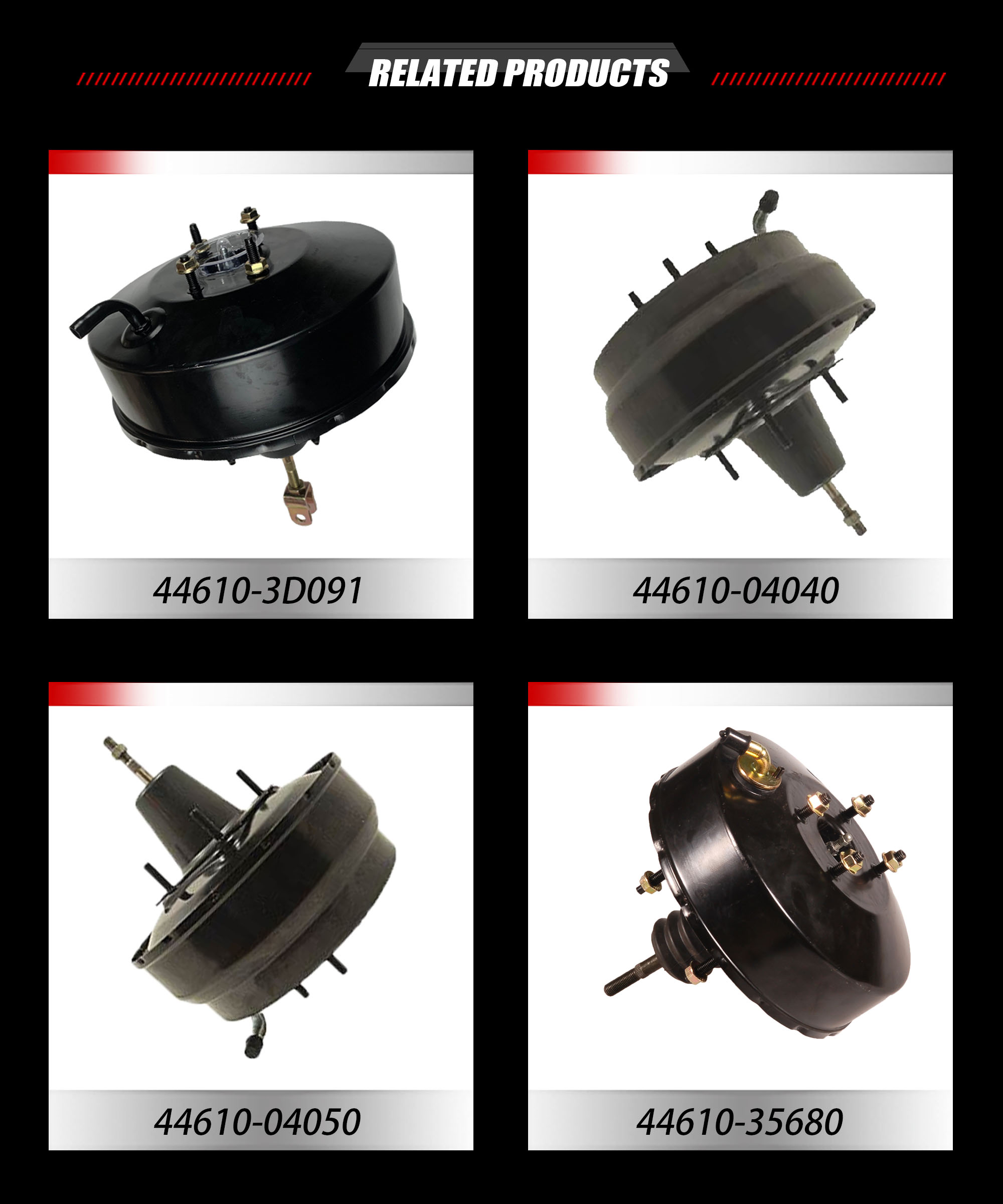 44610-35160 Brake Booster Used for Toyota Hilux