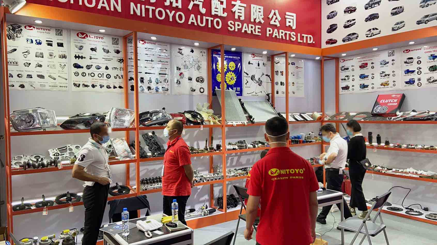 NITOYO IN THE 130TH CANTON FAIR ENDED PERFECTLY