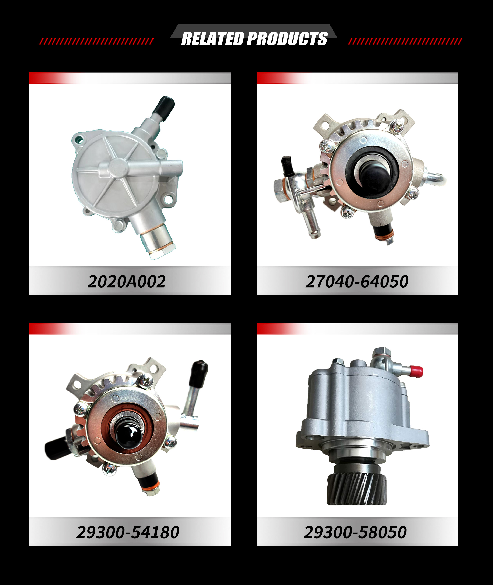 NITOYO Other Truck Brake System 29300-78080 29300-E0150 Brake Booster Vacuum Pump W04D For Hino W04D