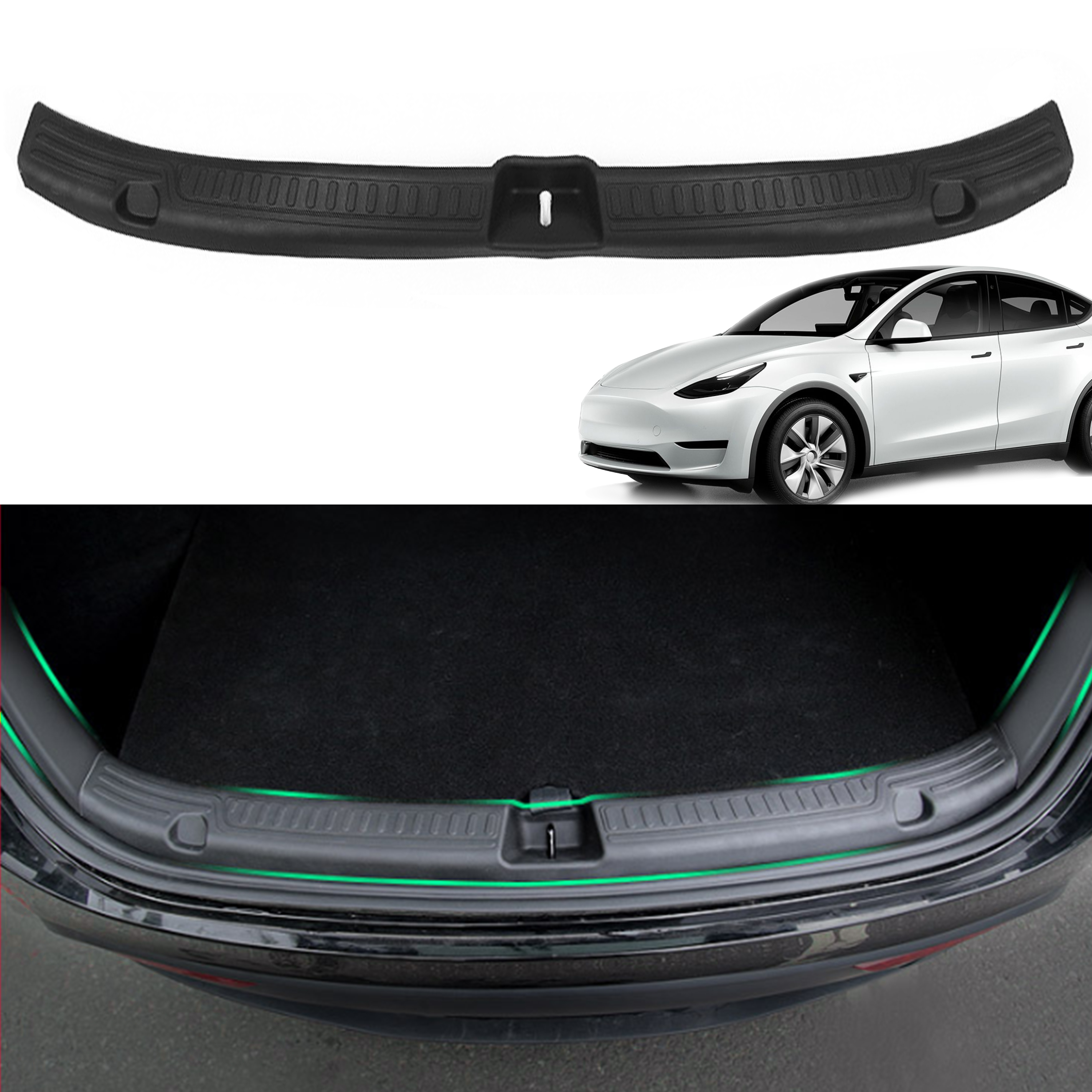 NITOYO Body Parts Rear Bumper Guard Protector Car Bumpers For Tesla Model Y bumper