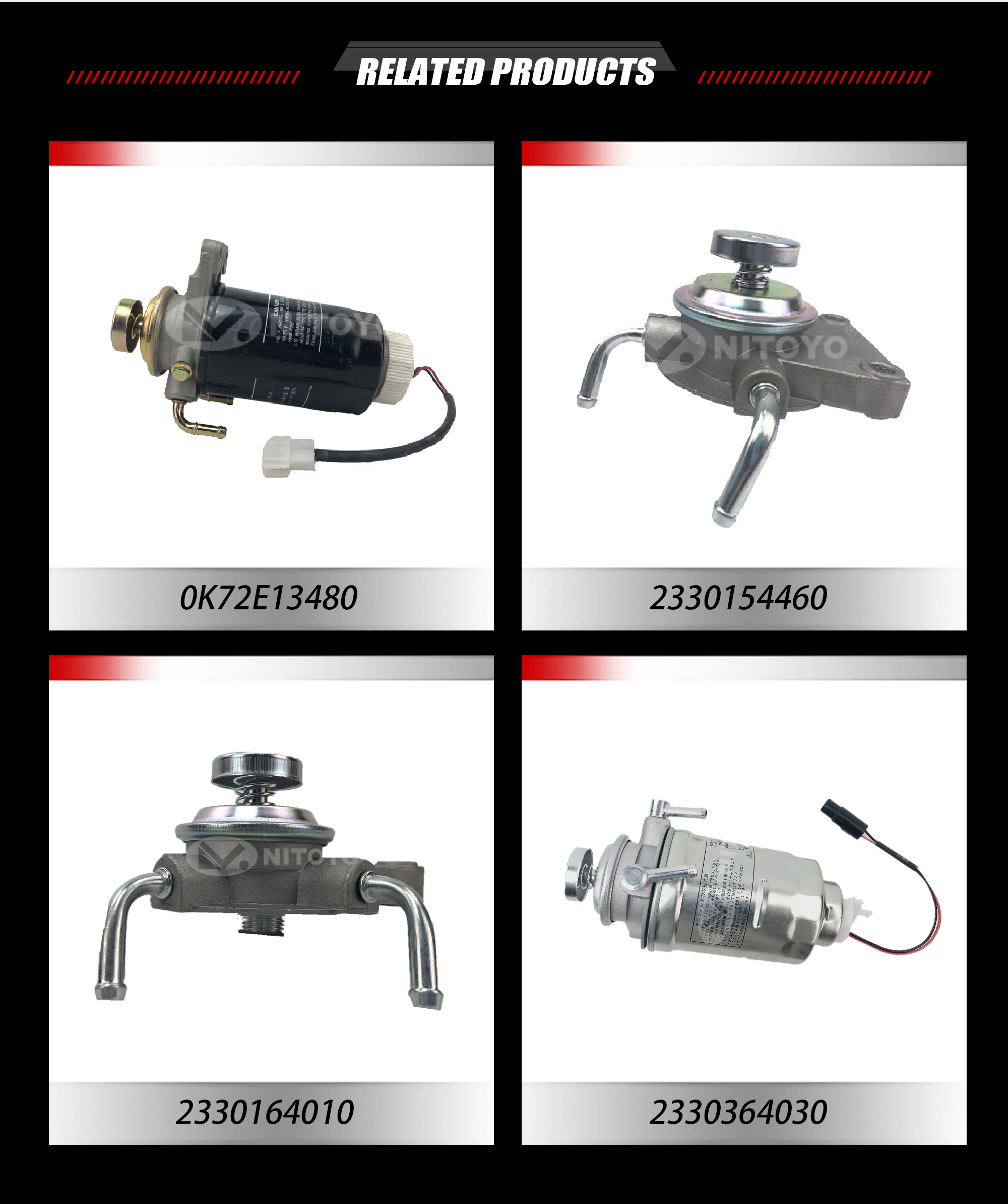 NITOYO Other Engine Parts Diesel Water Separator 503103529 Water Separator For IVECO
