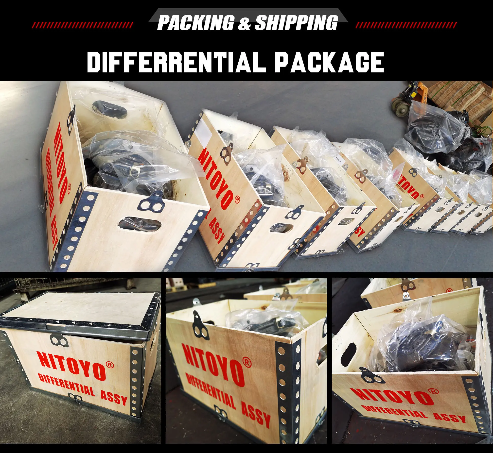 Nitoyo Other Transmission Parts Differential EQ6782 7x40 27T Differential Assy Used For JAC Differential