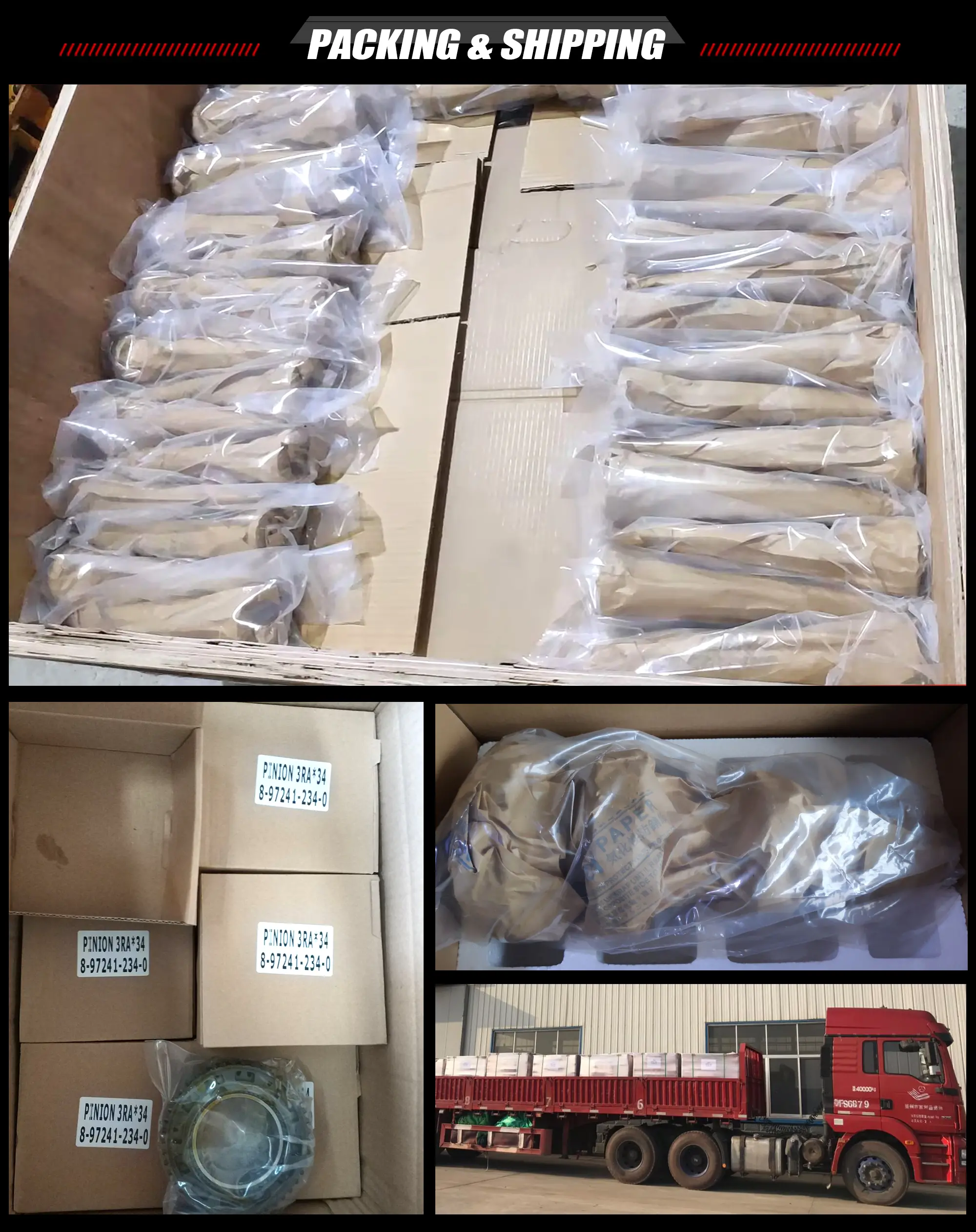 NITOYO Transmission Gear 33334-2310 Used For Used For Hino HB Transmission Gear 19T/33T SMALL 