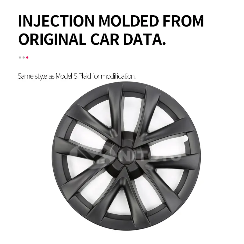 NITOYO 18 Inch HubCap For Tesla Model 3/Y 