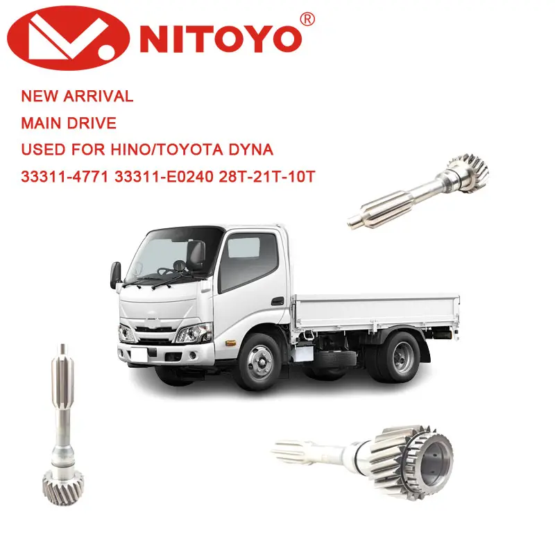 MAIN DRIVE USED FOR HINO TOYOTA DYNA 33311 4771 33311 E0240 28T 21T 10T