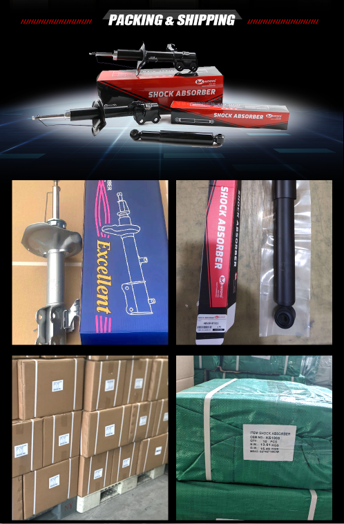 NITOYO Air Suspension Strut Car Shock Absorbers 344327 Used For Mitsubishi Canter Shock Absorber