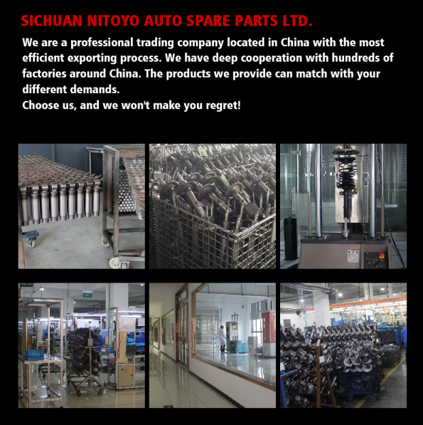 NITOYO Air Suspension Strut Car Shock Absorbers 344327 Used For Mitsubishi Canter Shock Absorber