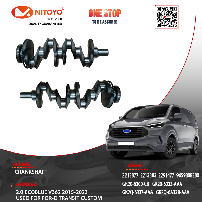 CRANKSHAFT for Ford transit custom